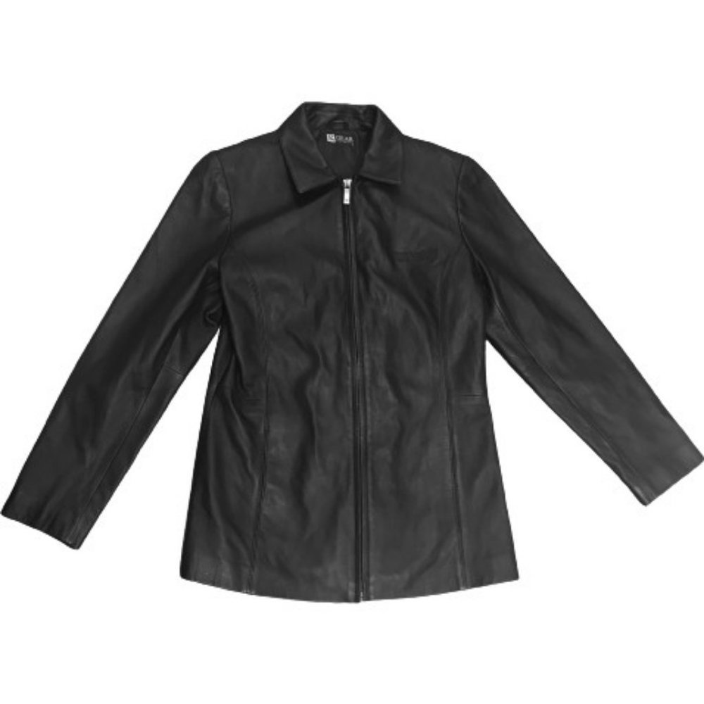 Gear for Sports Leather Blazer Style Zip Jacket